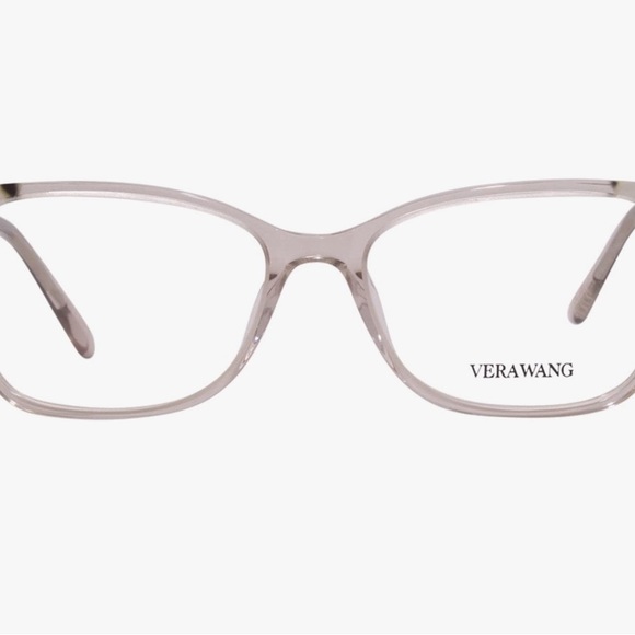 Authentic Designer Frame - Vera Wang V576 CR Eyeglasses Women's Crystal Cheetah - Picture 2 of 4